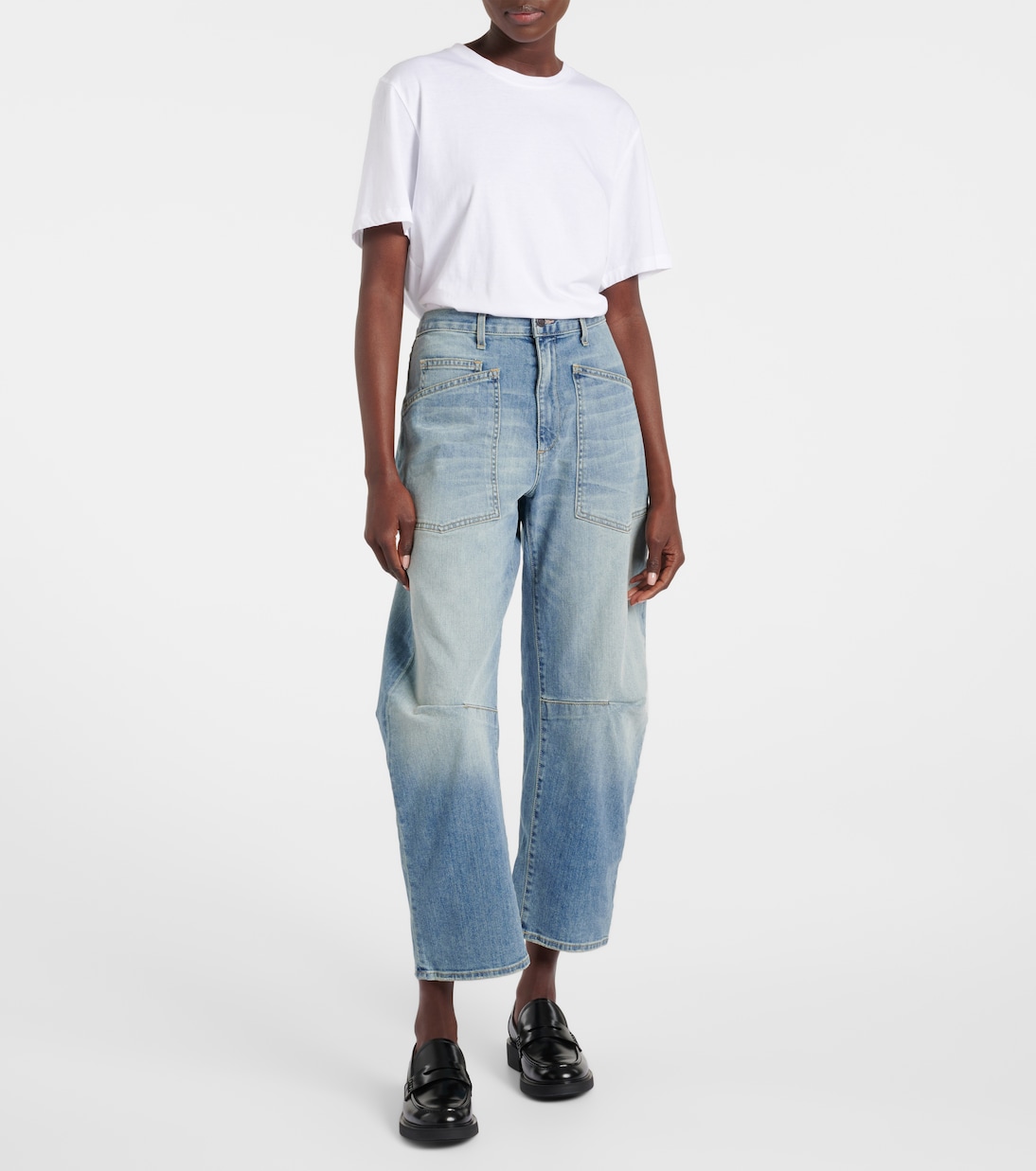 Jeans barrel Shon a vita alta | Nili Lotan