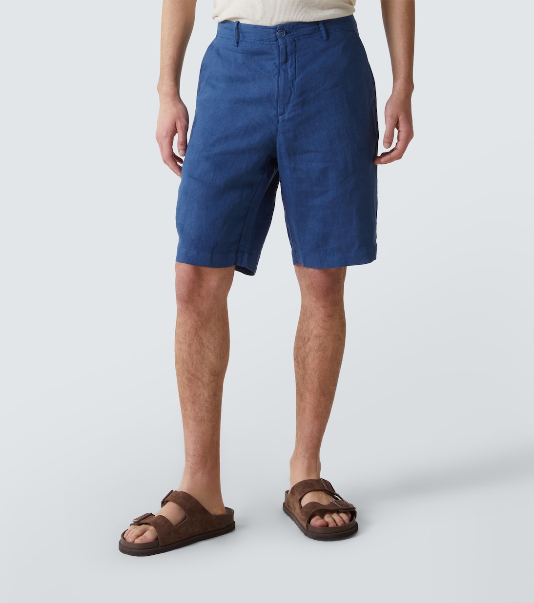 Ajaccio linen Bermuda shorts | Fedeli