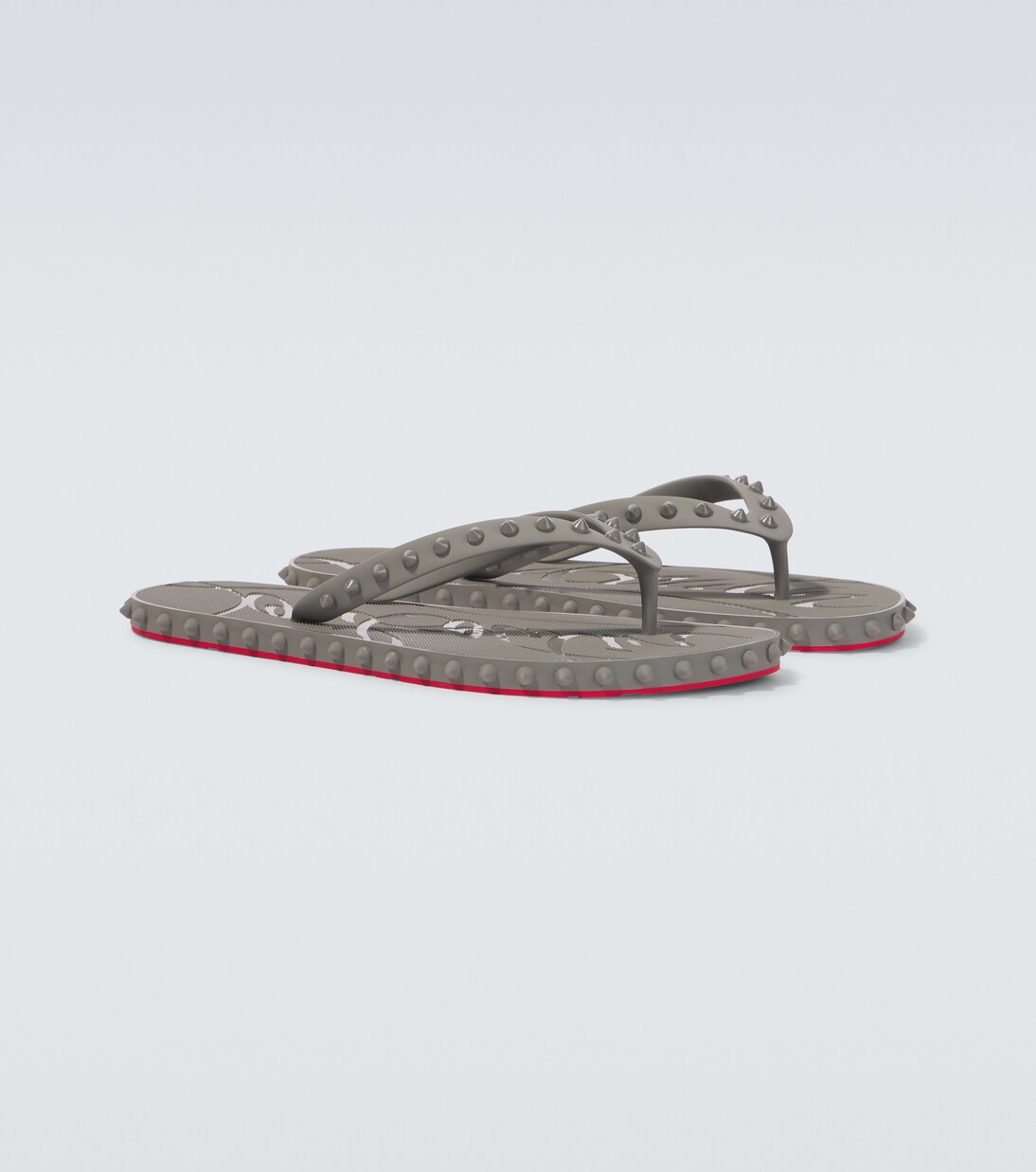 Super Loubi Flip spiked thong slides | Christian Louboutin