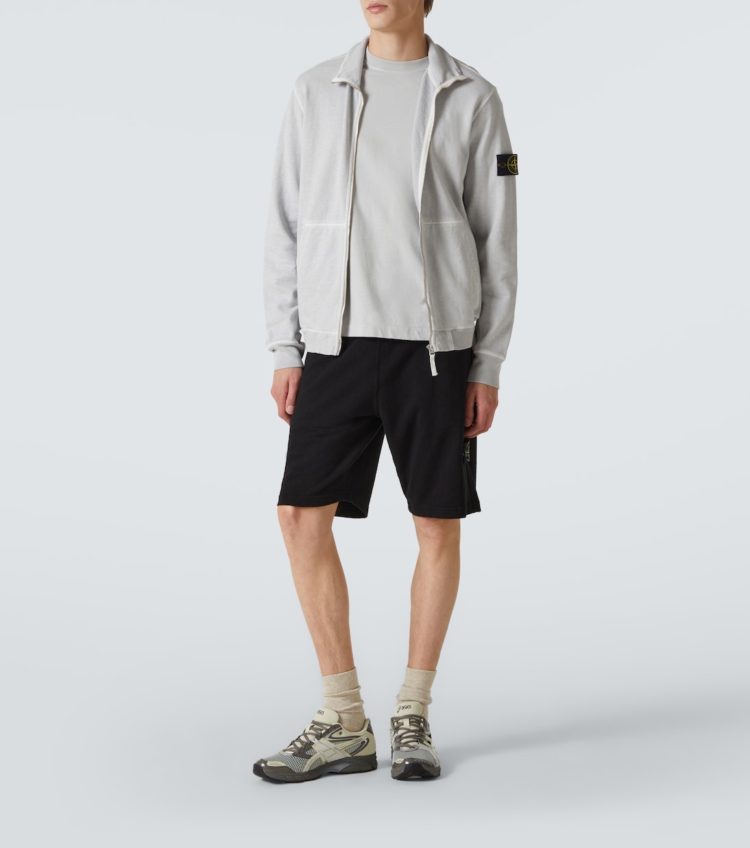 Shorts in jersey di cotone | Stone Island