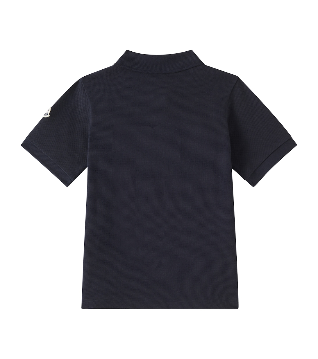 Polo en piqué de algodón con logo | Moncler Enfant