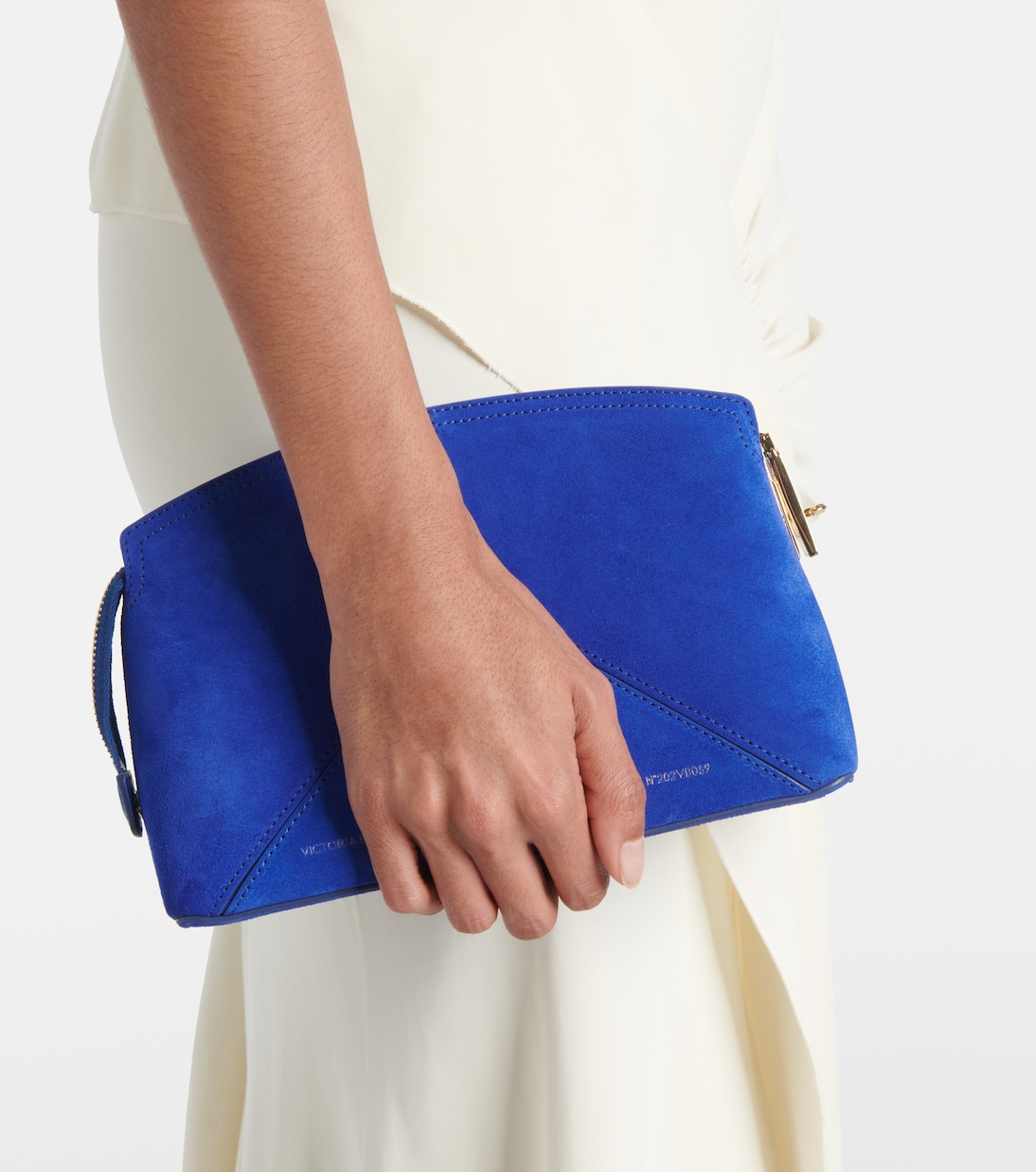 Borsa a tracolla Victoria Mini in suede | Victoria Beckham