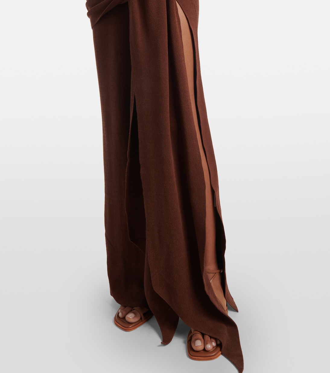 Vestido largo Saros en mezcla de algodón | Aya Muse