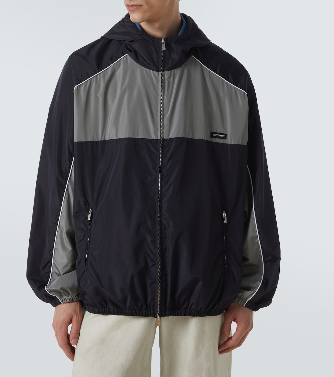Oversize-Trainingsjacke | Miu Miu