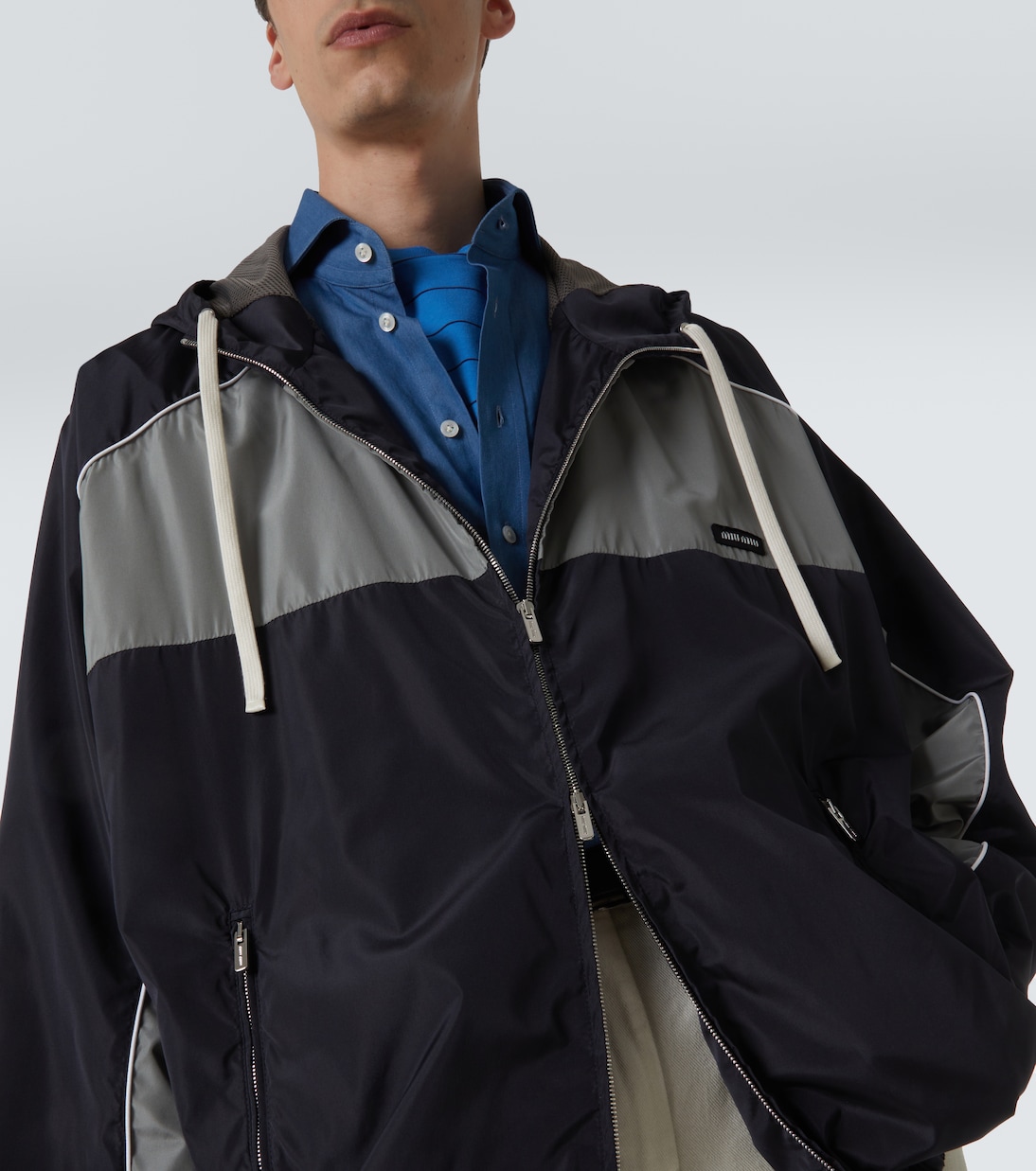 Oversize-Trainingsjacke | Miu Miu