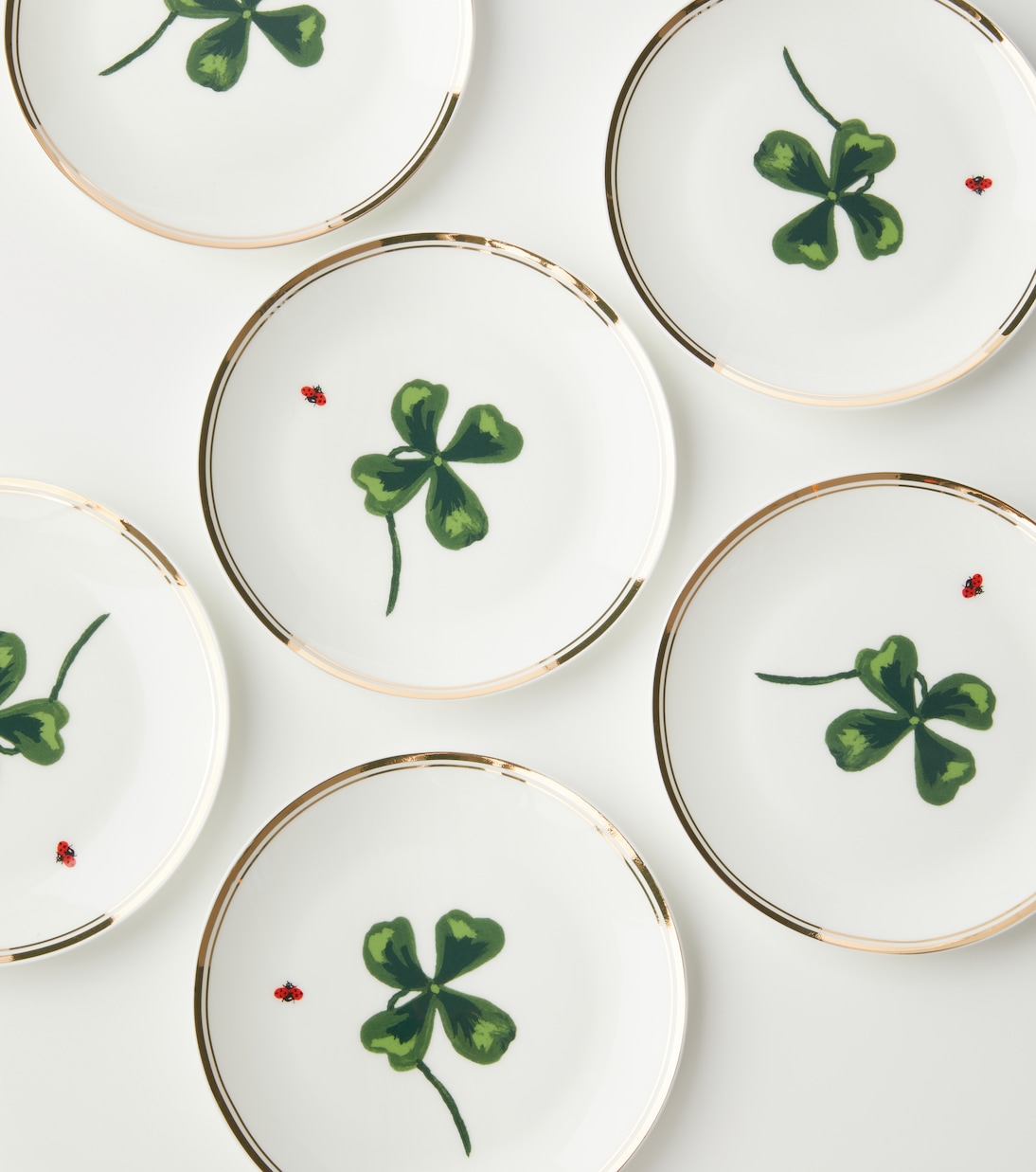 Cloverleaf set of 6 plates | Bitossi