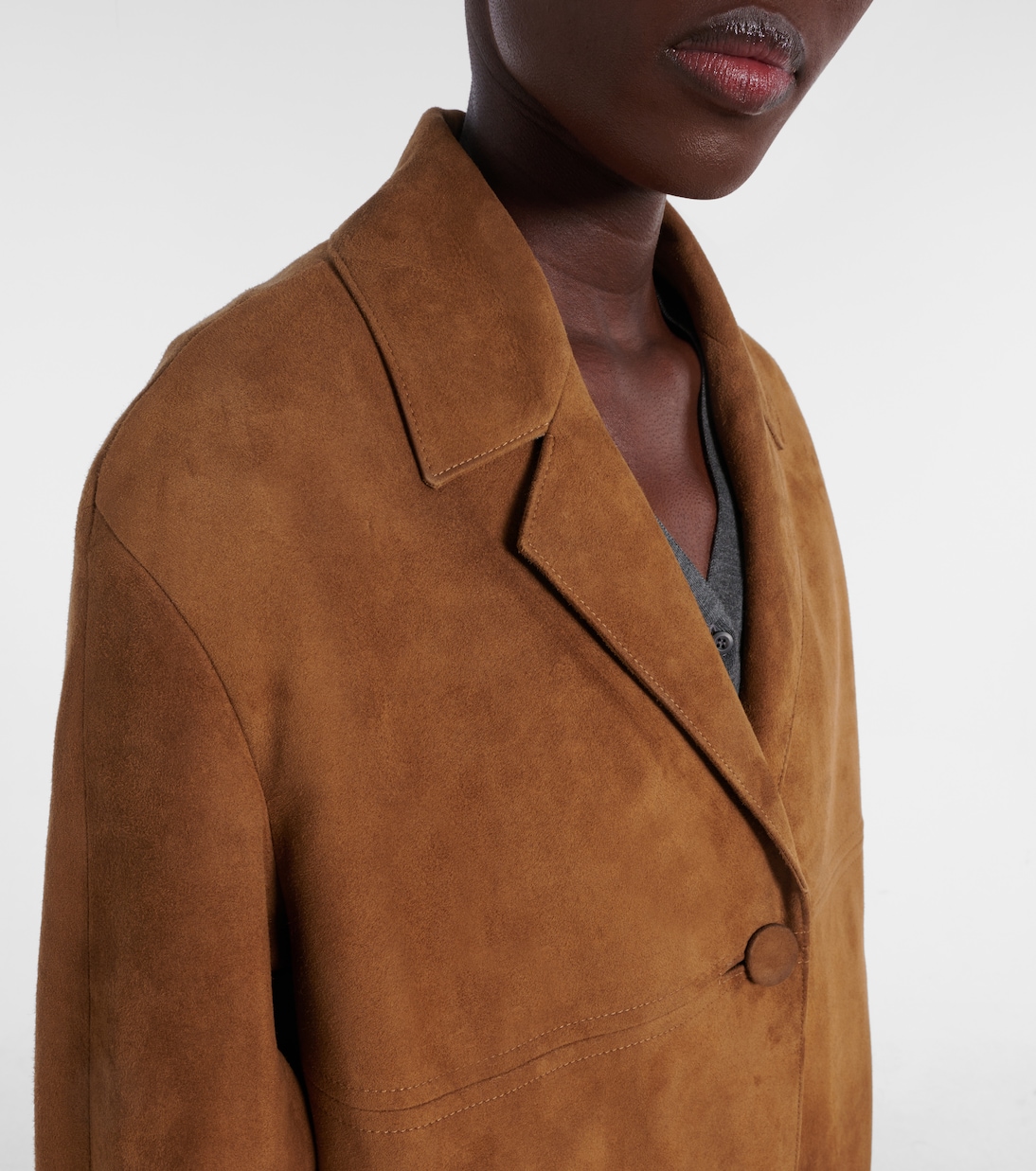 Manteau en daim | Prada