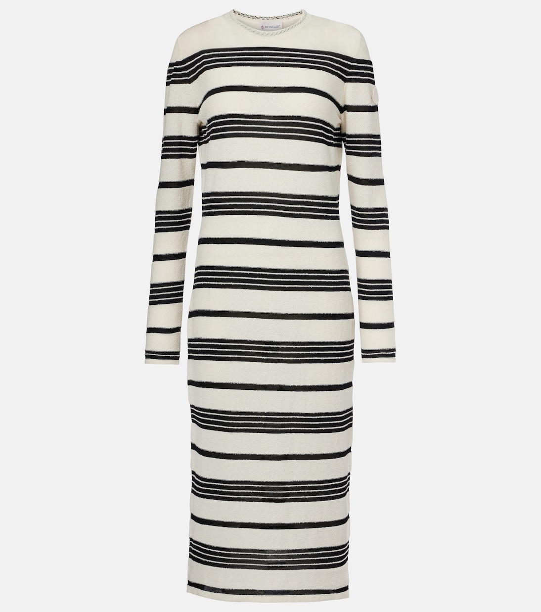 Abito midi in misto cotone | Moncler