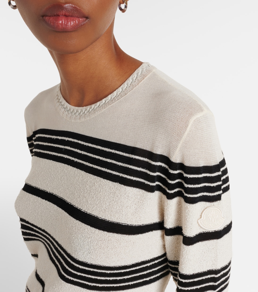 Abito midi in misto cotone | Moncler