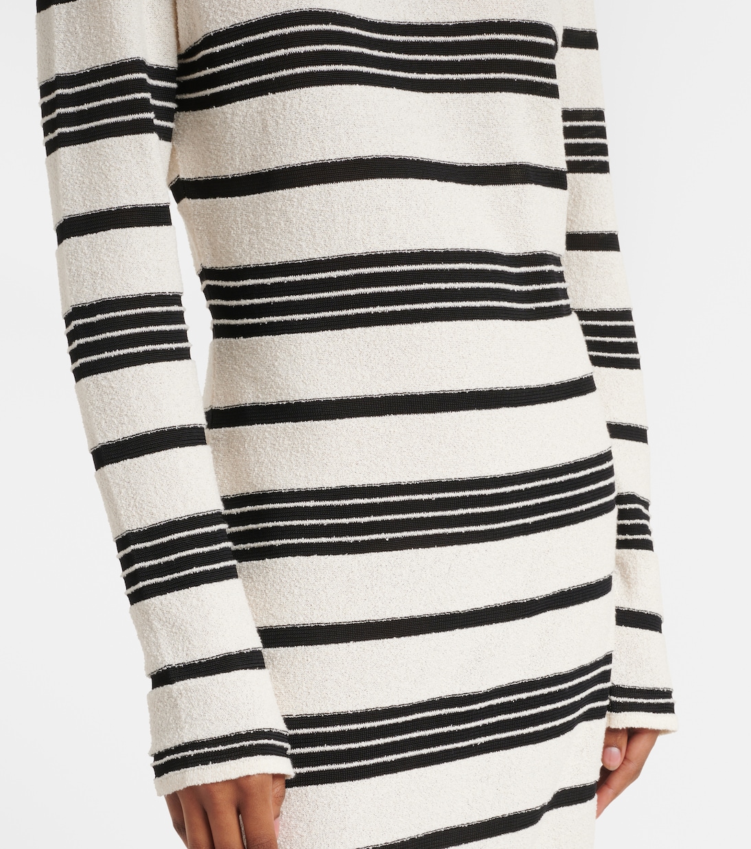 Abito midi in misto cotone | Moncler