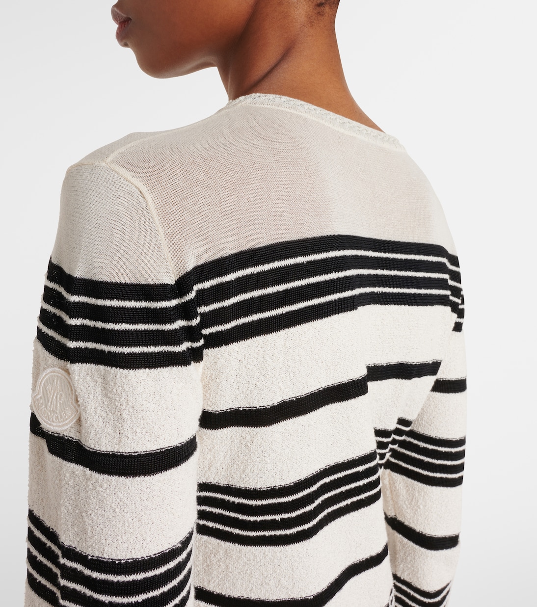Abito midi in misto cotone | Moncler