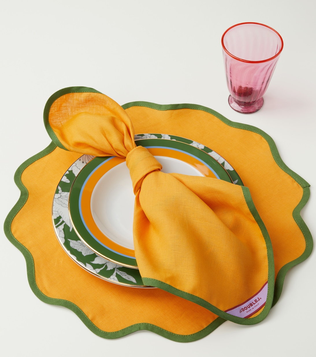 Set de 2 sets de table Rainbow Zafferano Cloud | La DoubleJ