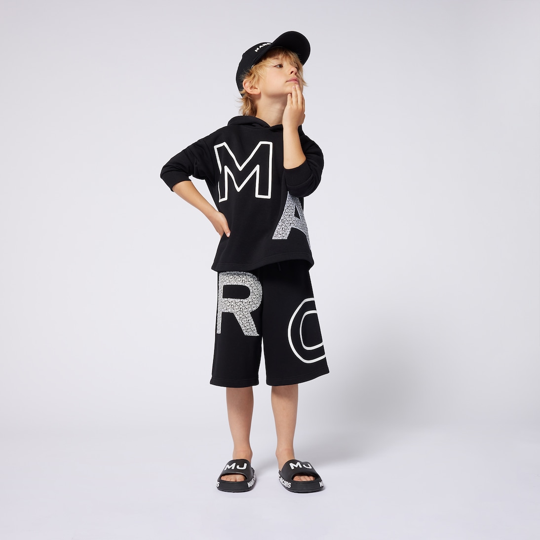 Bermuda in misto cotone | Marc Jacobs Kids