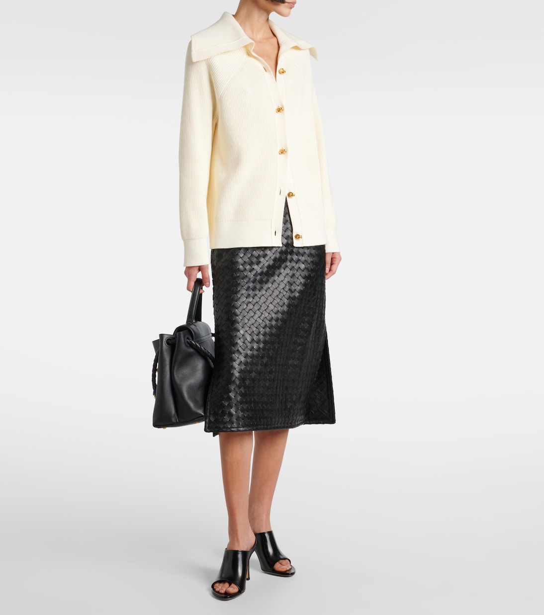 Mules Rana in pelle | Bottega Veneta
