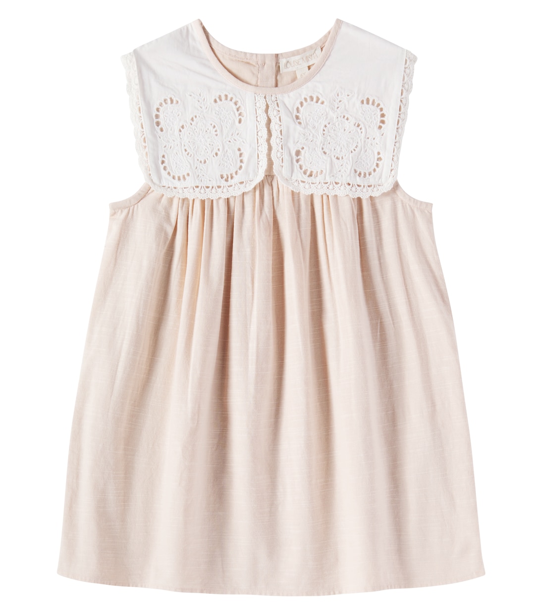 Kleid Warie aus Baumwolle und Leinen mit Spitze | Louise Misha