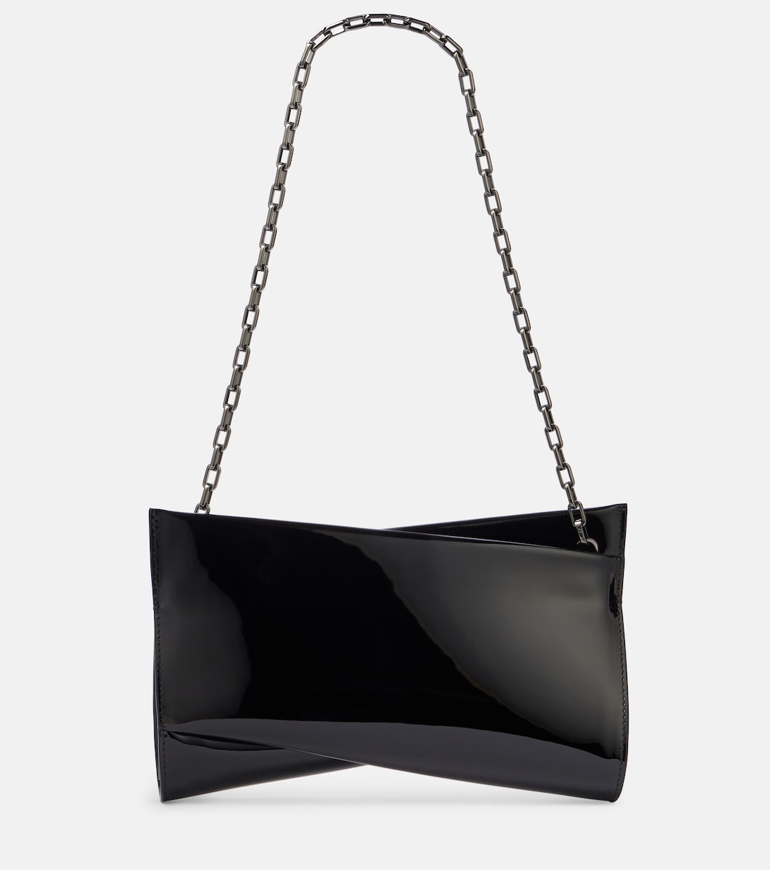 Loubitwist Small patent leather shoulder bag | Christian Louboutin