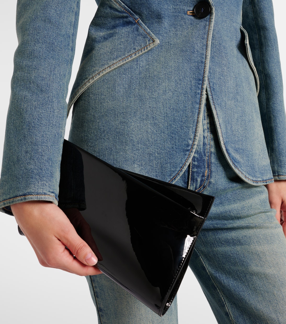Loubitwist Small patent leather shoulder bag | Christian Louboutin