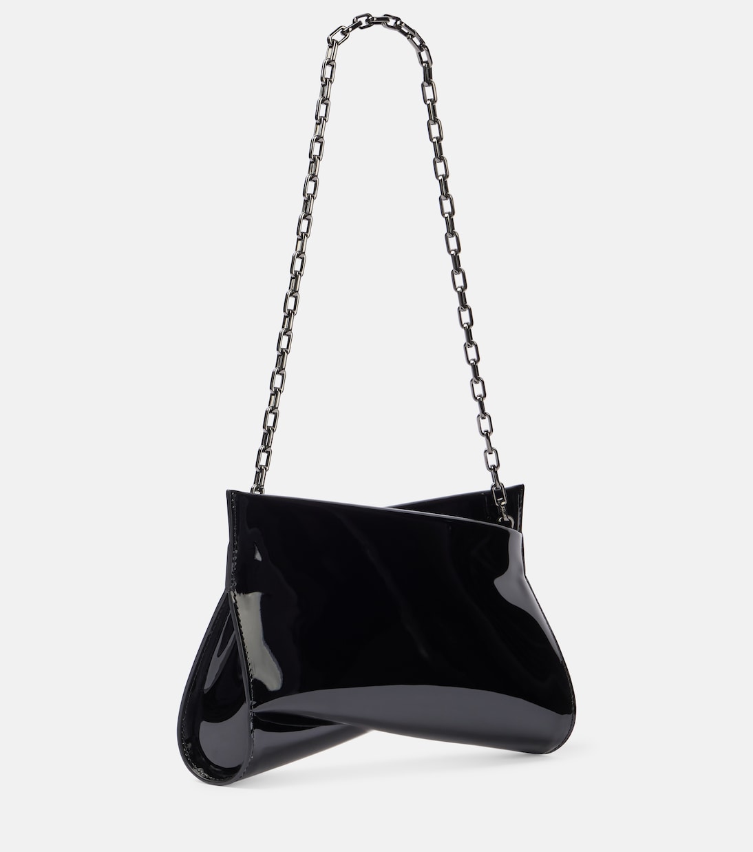 Loubitwist Small patent leather shoulder bag | Christian Louboutin