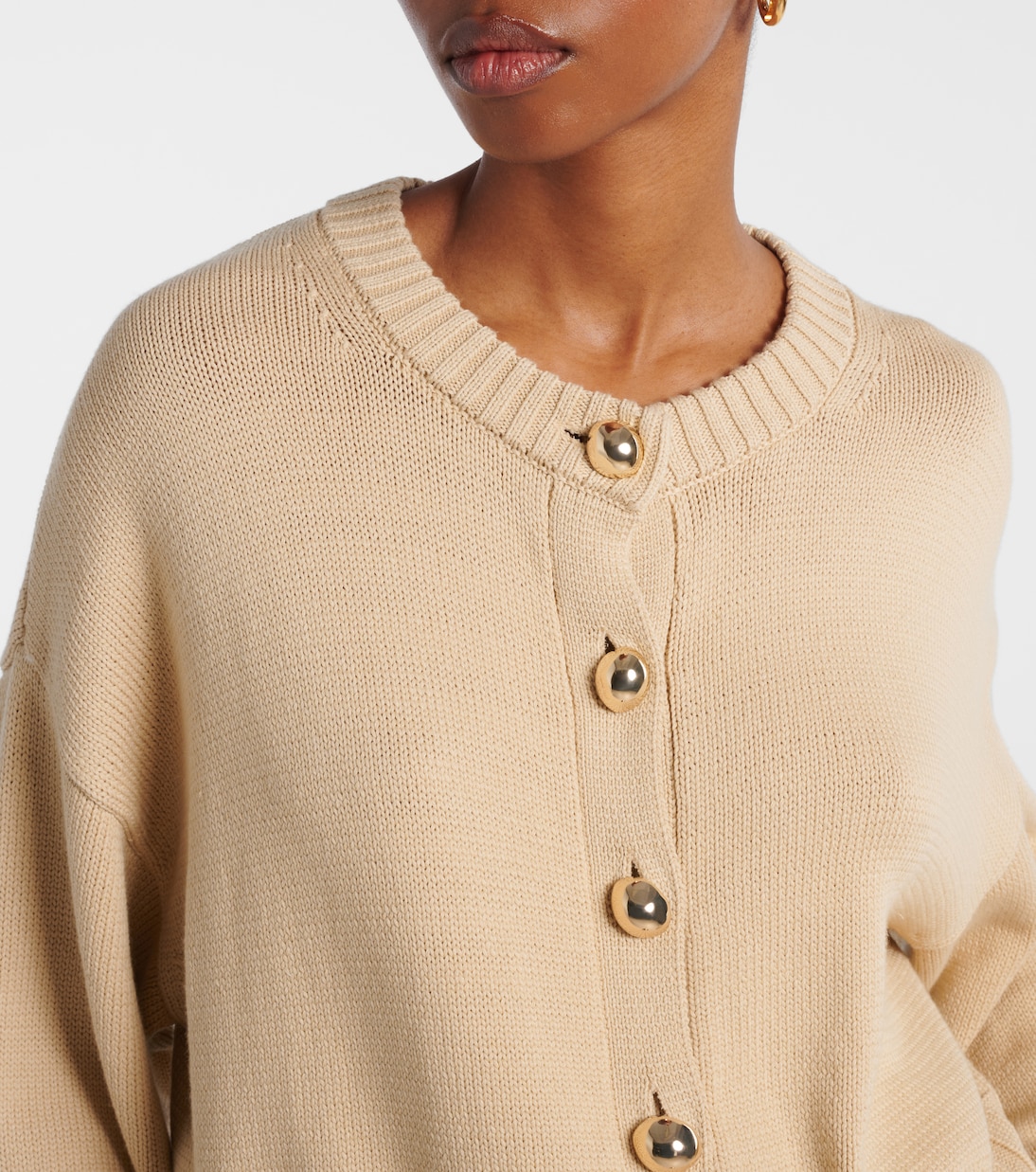 Cotton and silk-blend cardigan | Altuzarra