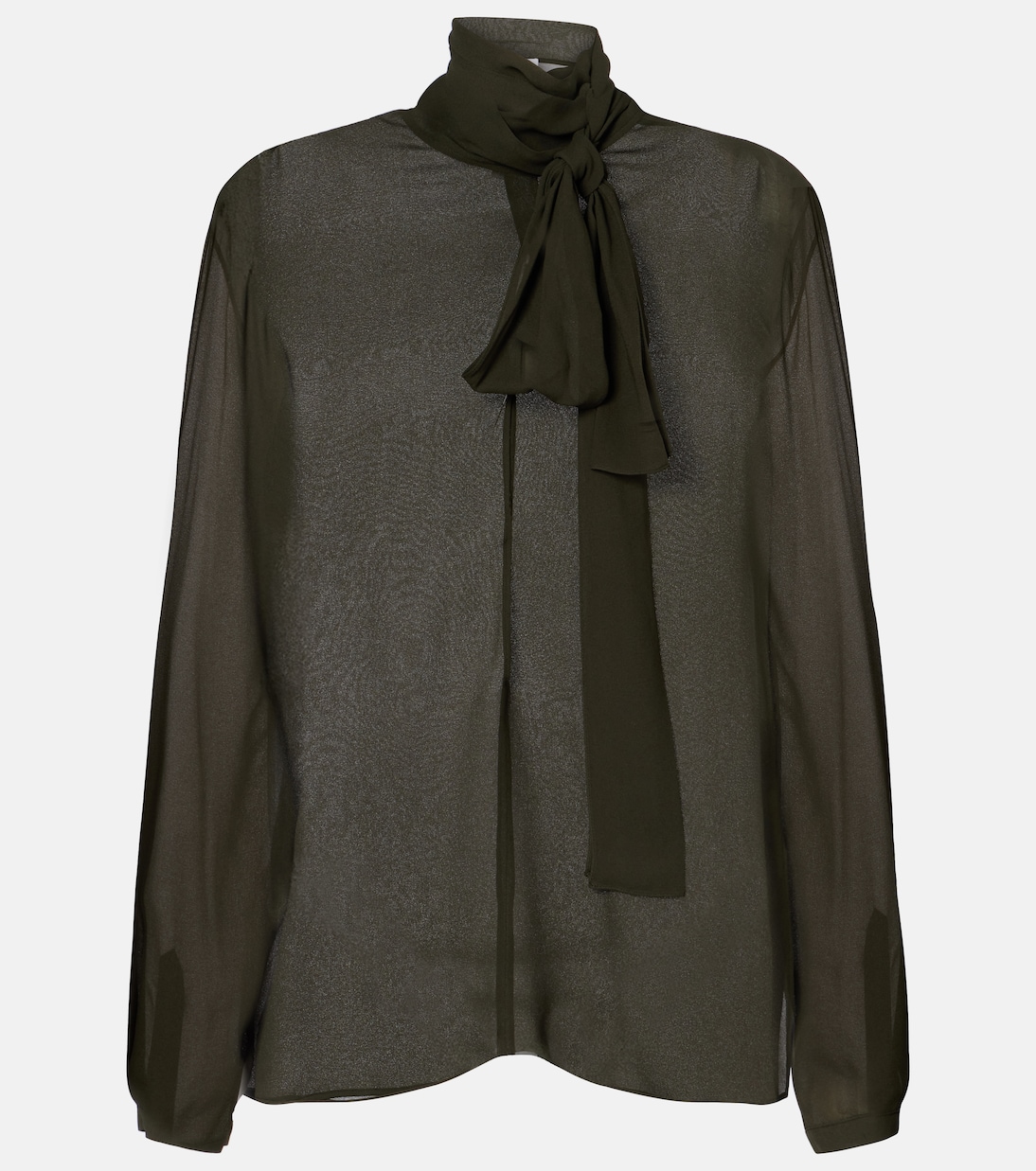 Bluse aus Georgette | Alaïa