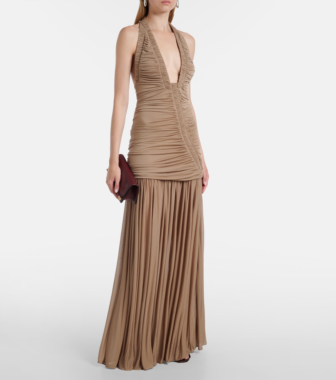 Orion gathered ruched gown | Christopher Esber