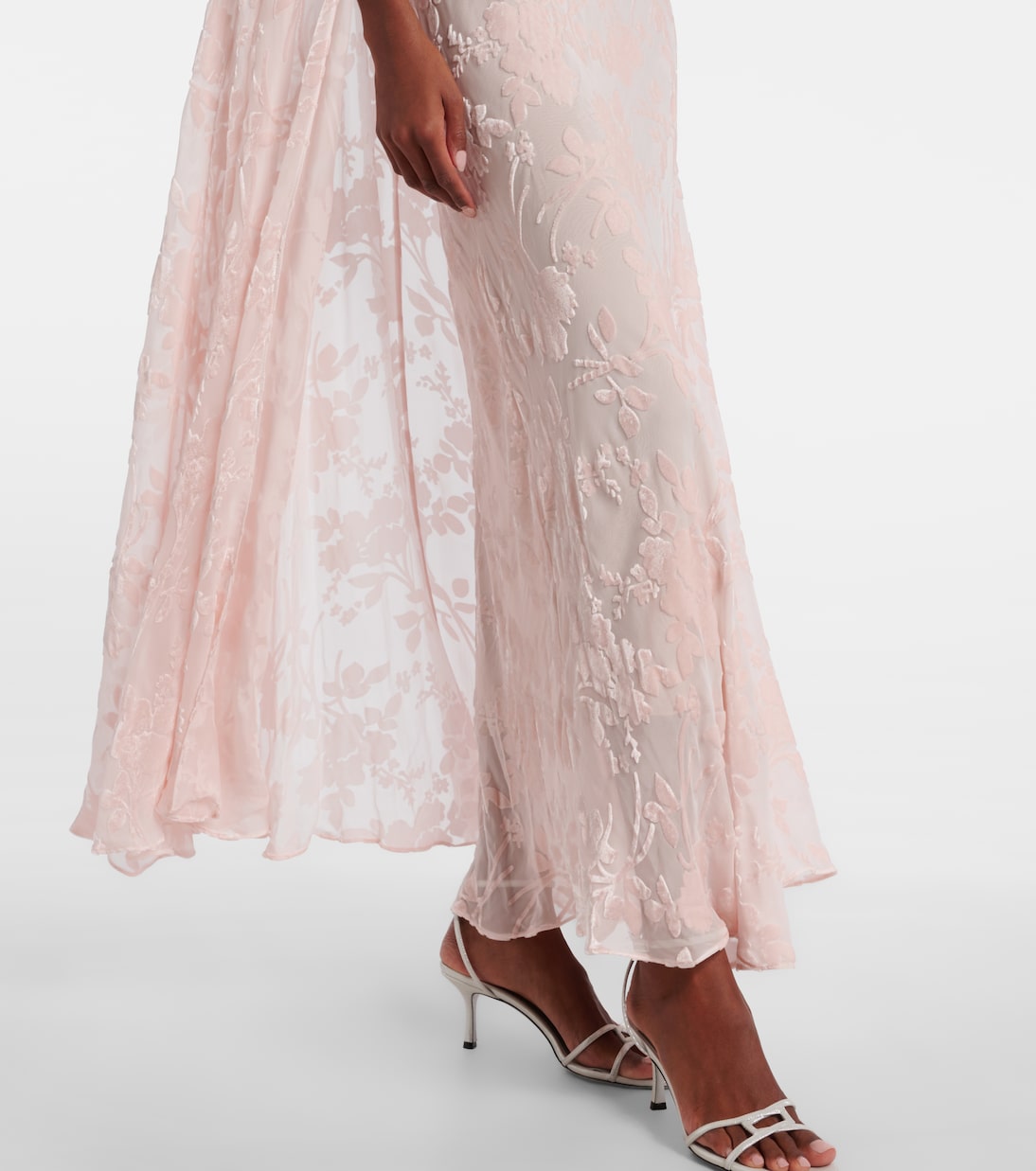 Robe aus Devoré | Rodarte