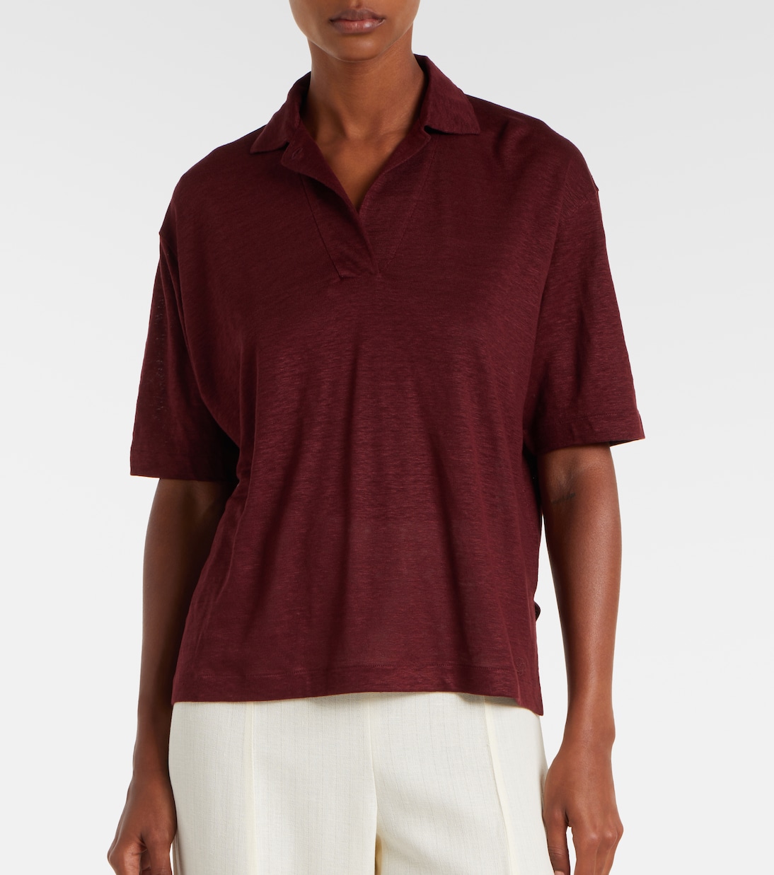 Gargano linen polo shirt | Loro Piana