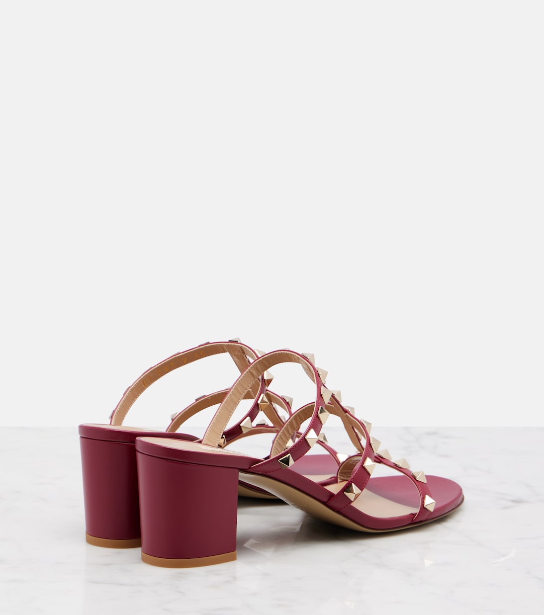 Sandali Rockstud 70 in pelle | Valentino Garavani