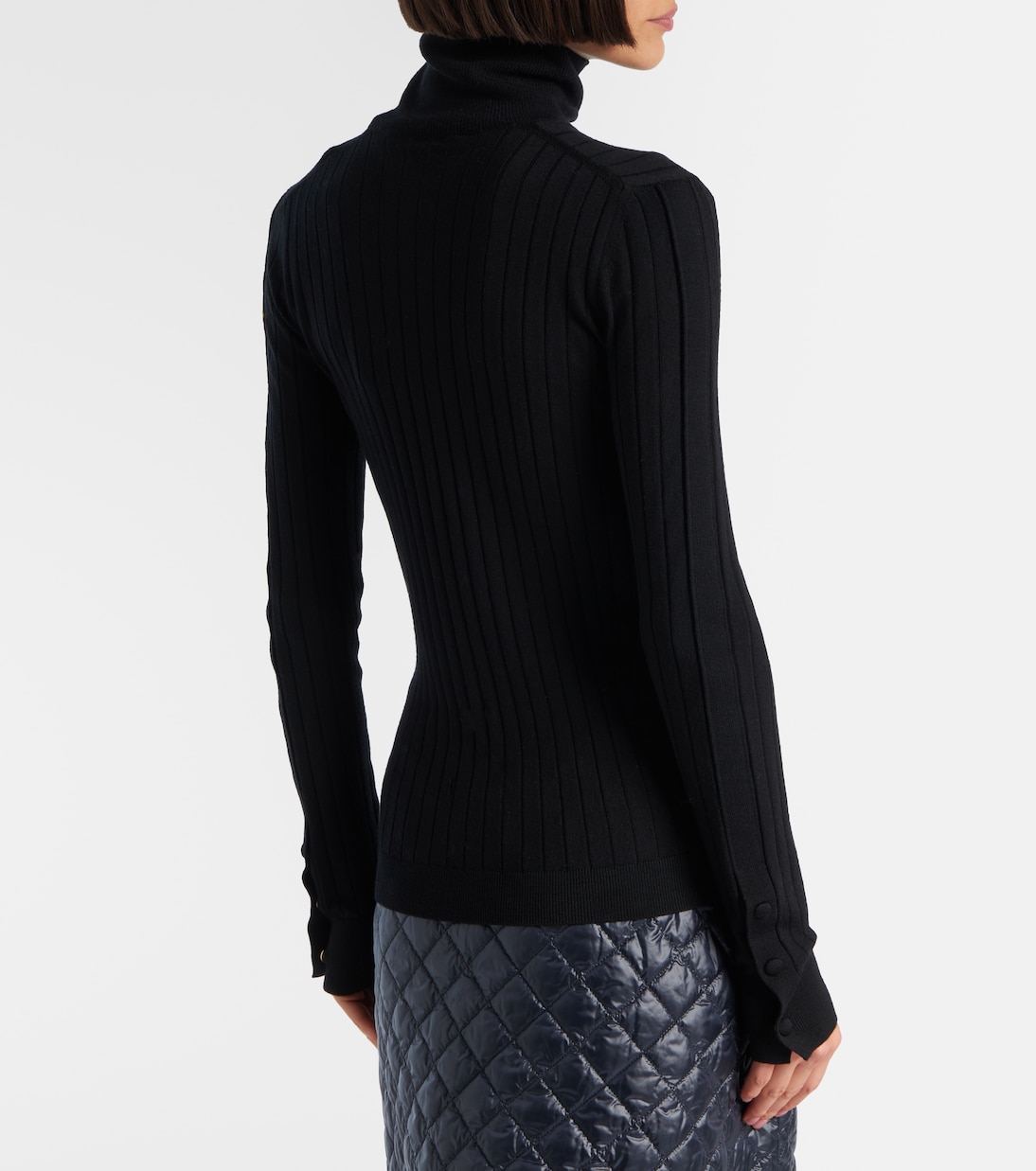 Wool and cashmere turtleneck sweater | Moncler