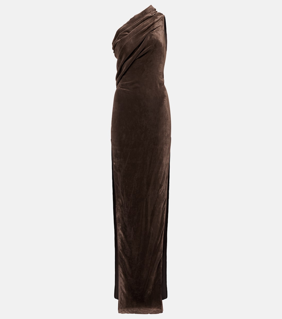 Athena Arrowhead one-shoulder gown | Rick Owens