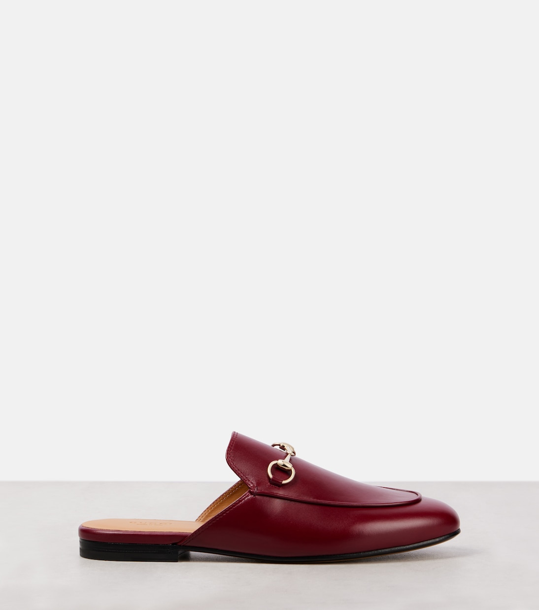 Mules Princetown Horsebit de piel | Gucci