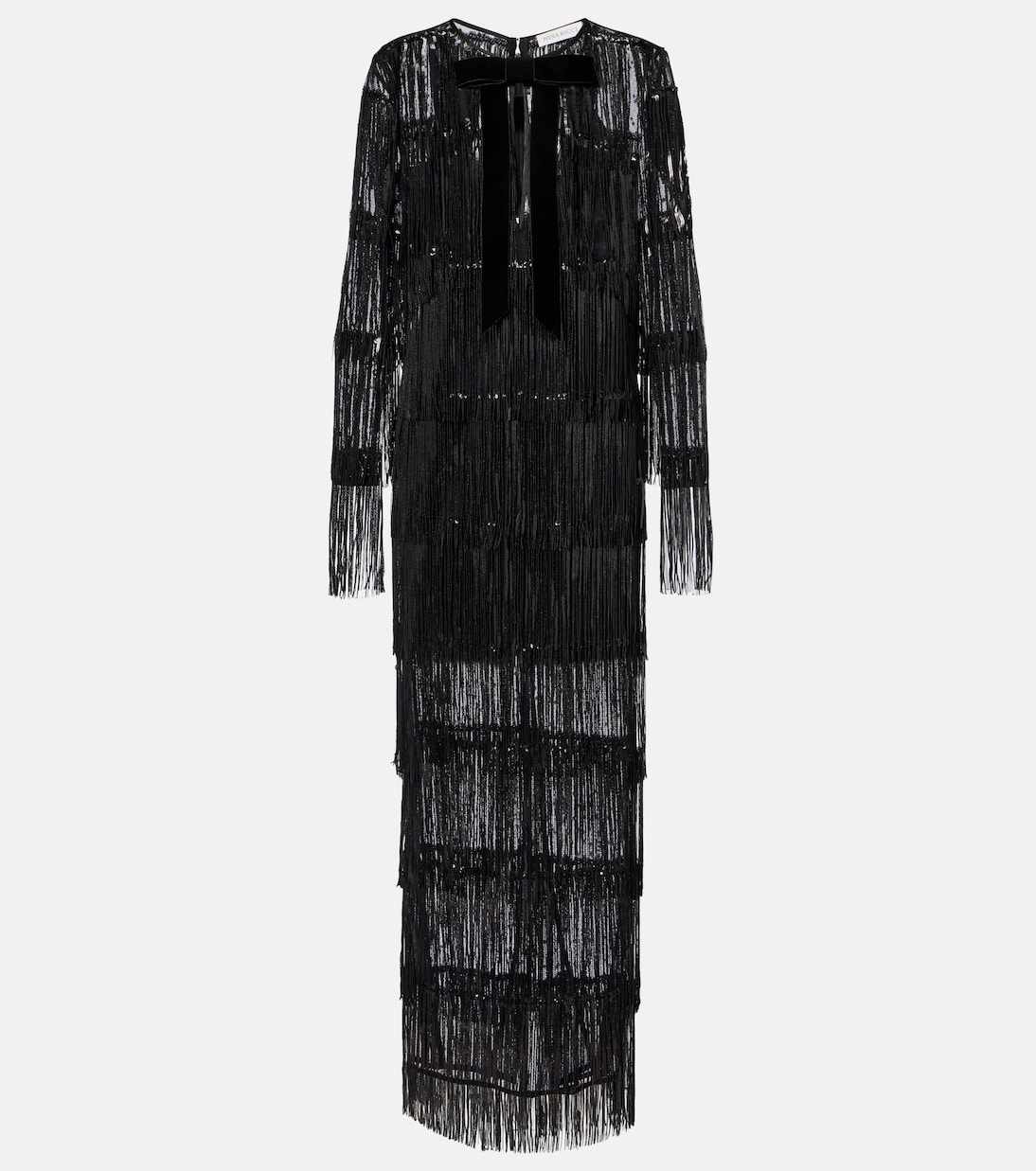 Maxikleid aus Tüll mit Pailletten | Nina Ricci