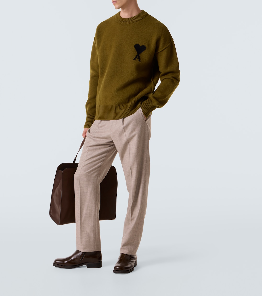 Pullover Ami de Cœur aus Schurwolle | Ami Paris