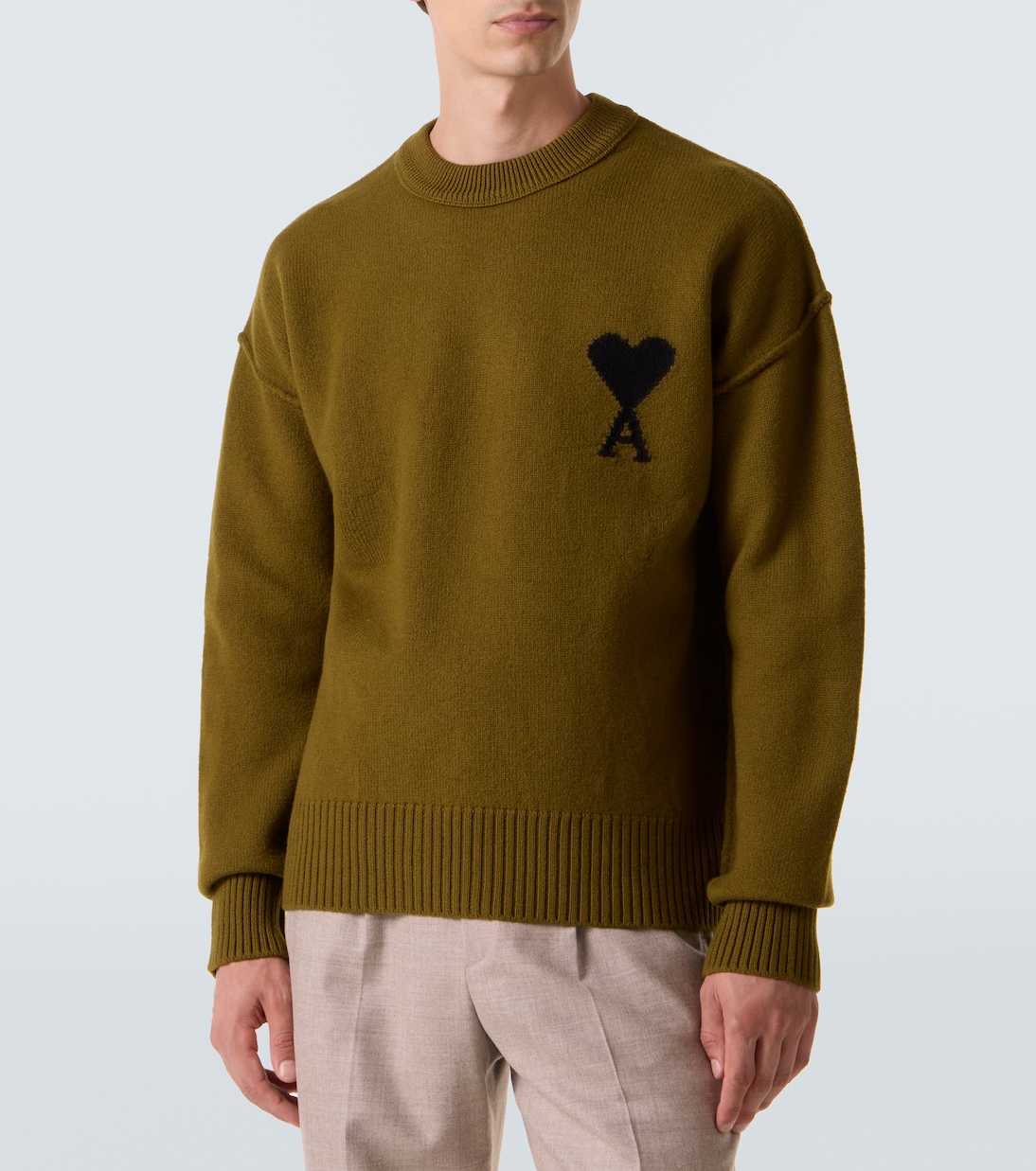 Pullover Ami de Cœur aus Schurwolle | Ami Paris