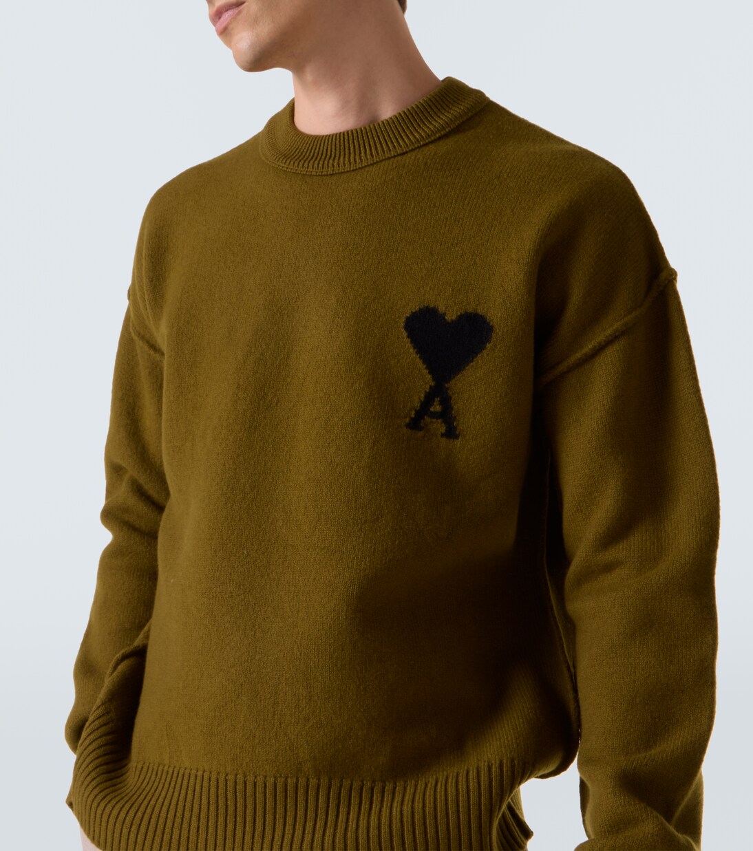 Pullover Ami de Cœur aus Schurwolle | Ami Paris