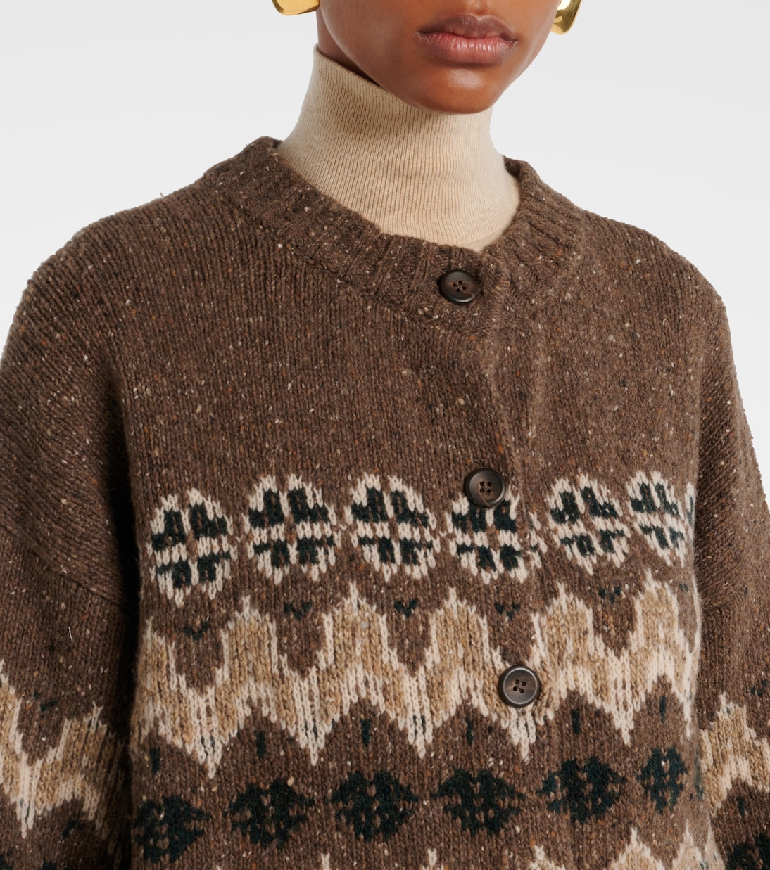 Cárdigan de lana Fair Isle | Altuzarra