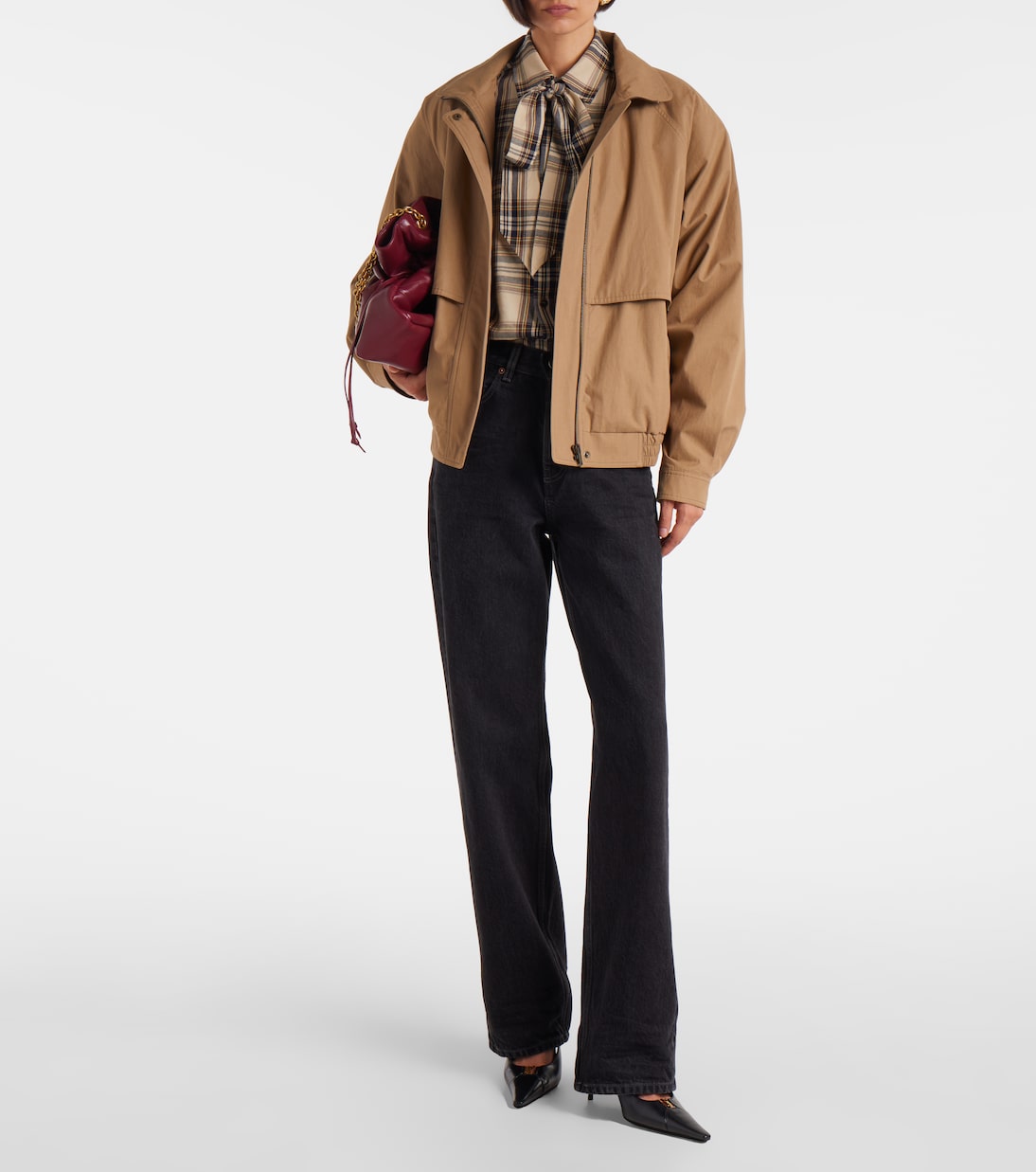 High-rise wide-leg jeans | Saint Laurent