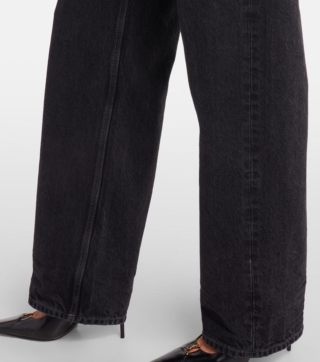 High-rise wide-leg jeans | Saint Laurent