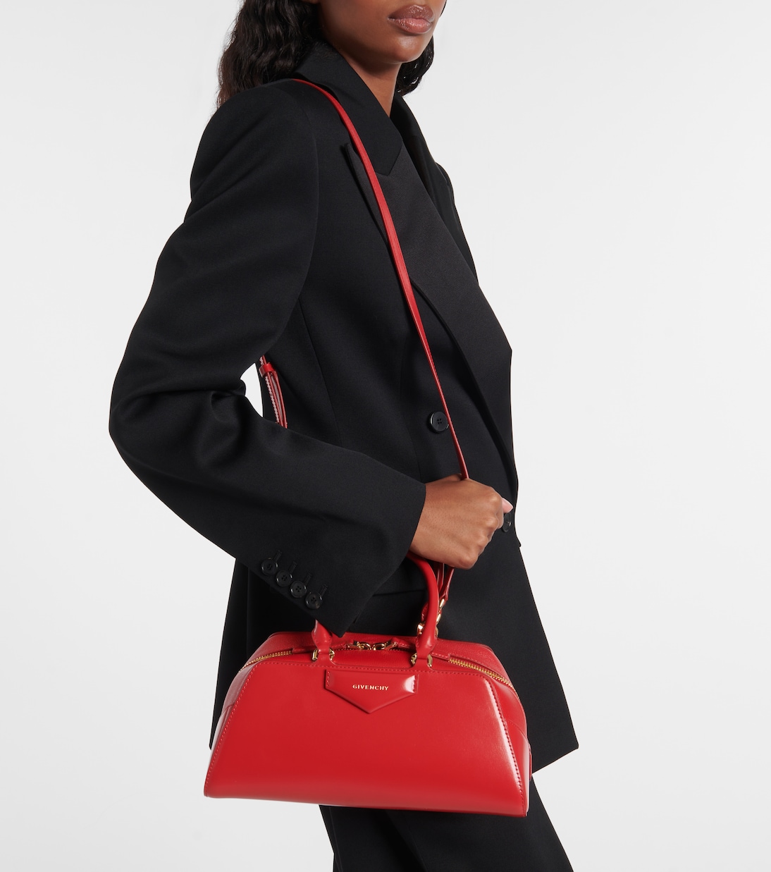 Tote Antigona Cube Small aus Leder | Givenchy