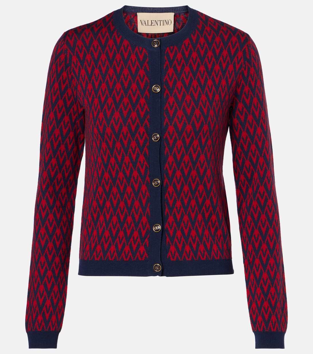 Virgin wool cardigan | Valentino