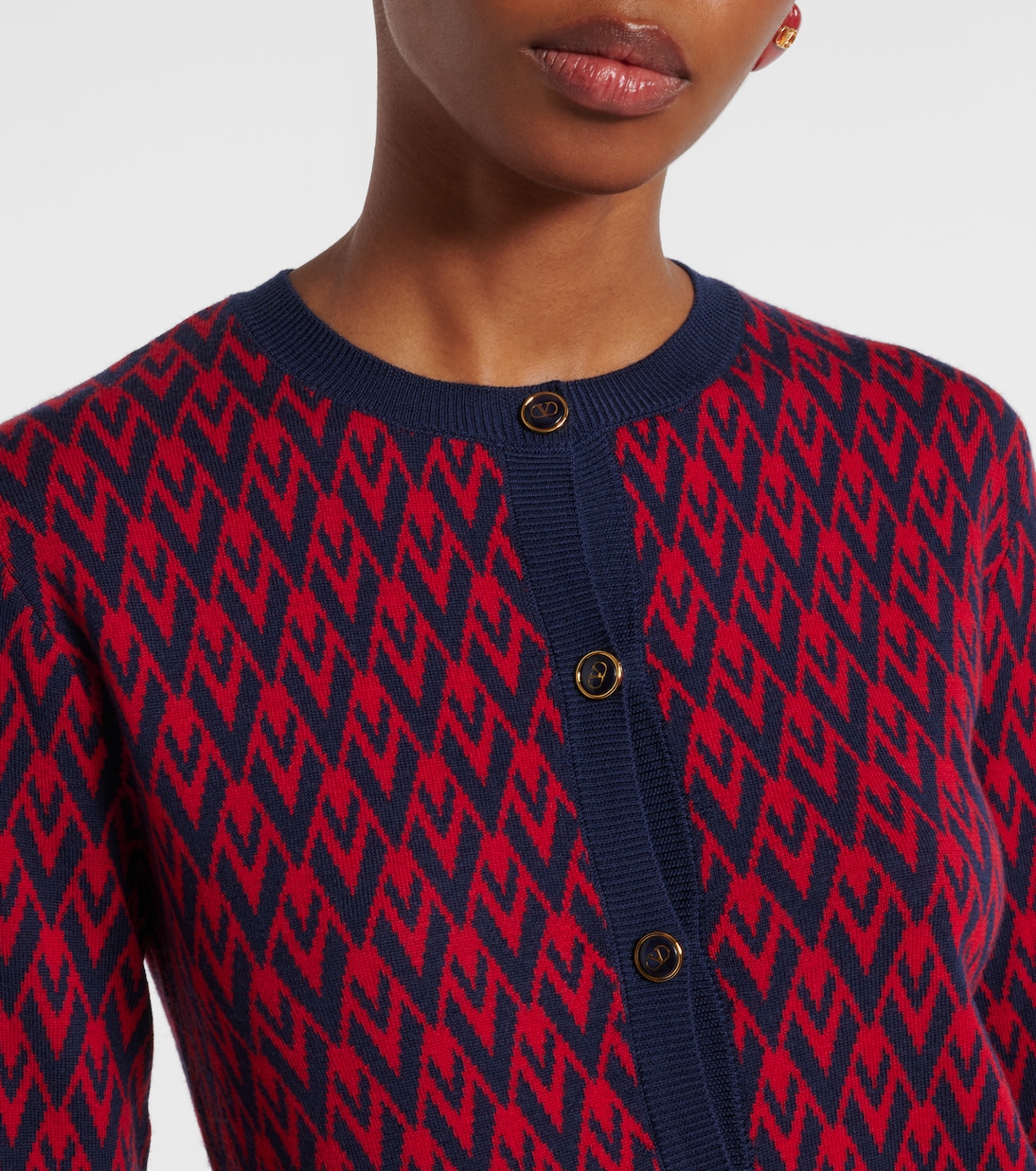 Virgin wool cardigan | Valentino