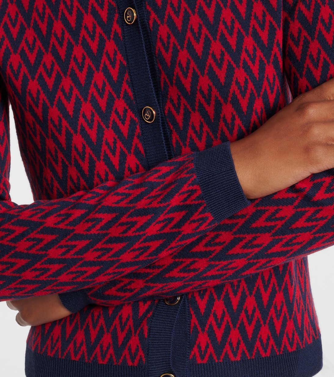 Virgin wool cardigan | Valentino