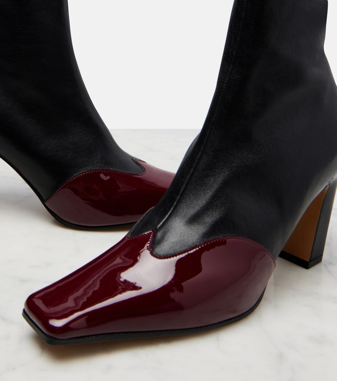 Nevada 85 leather ankle boots | Khaite