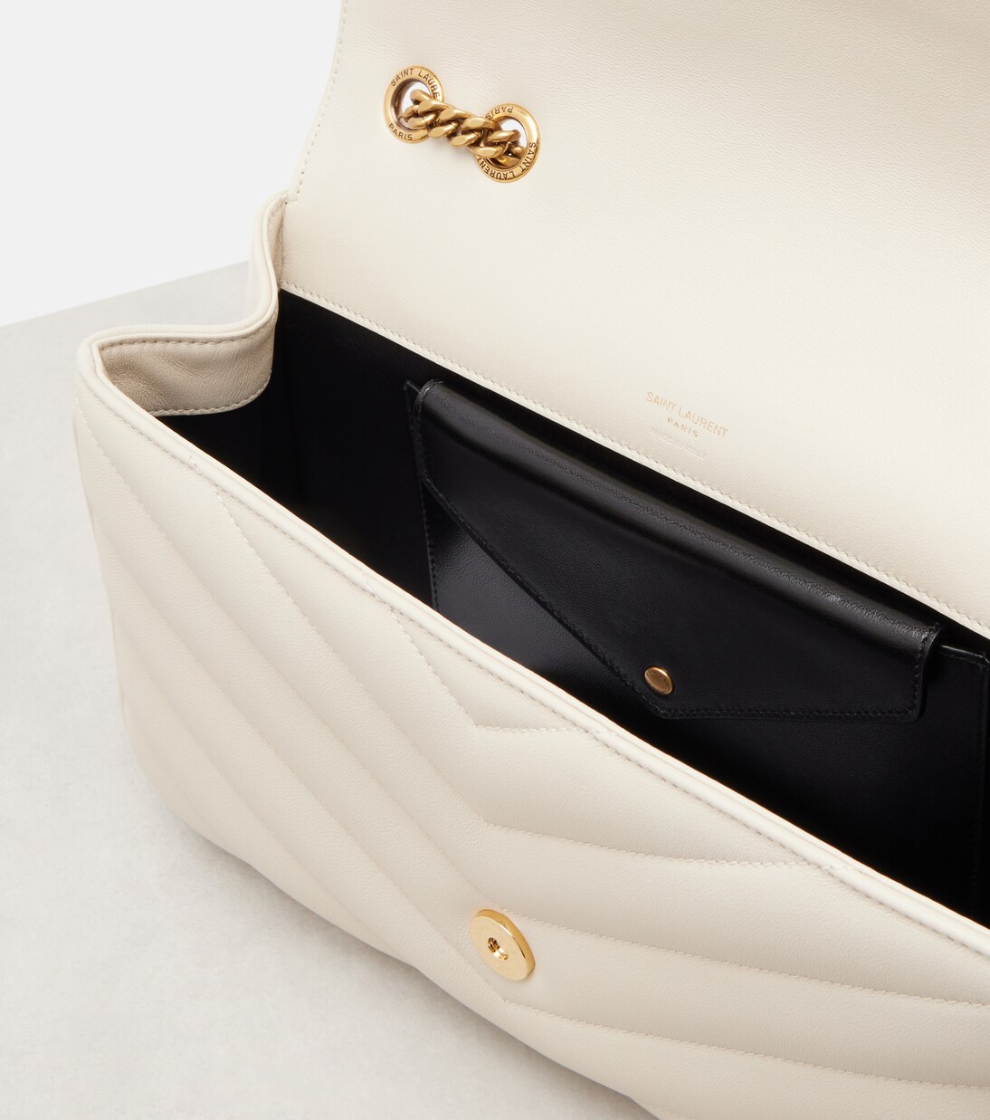 Lou Lou Medium leather shoulder bag | Saint Laurent