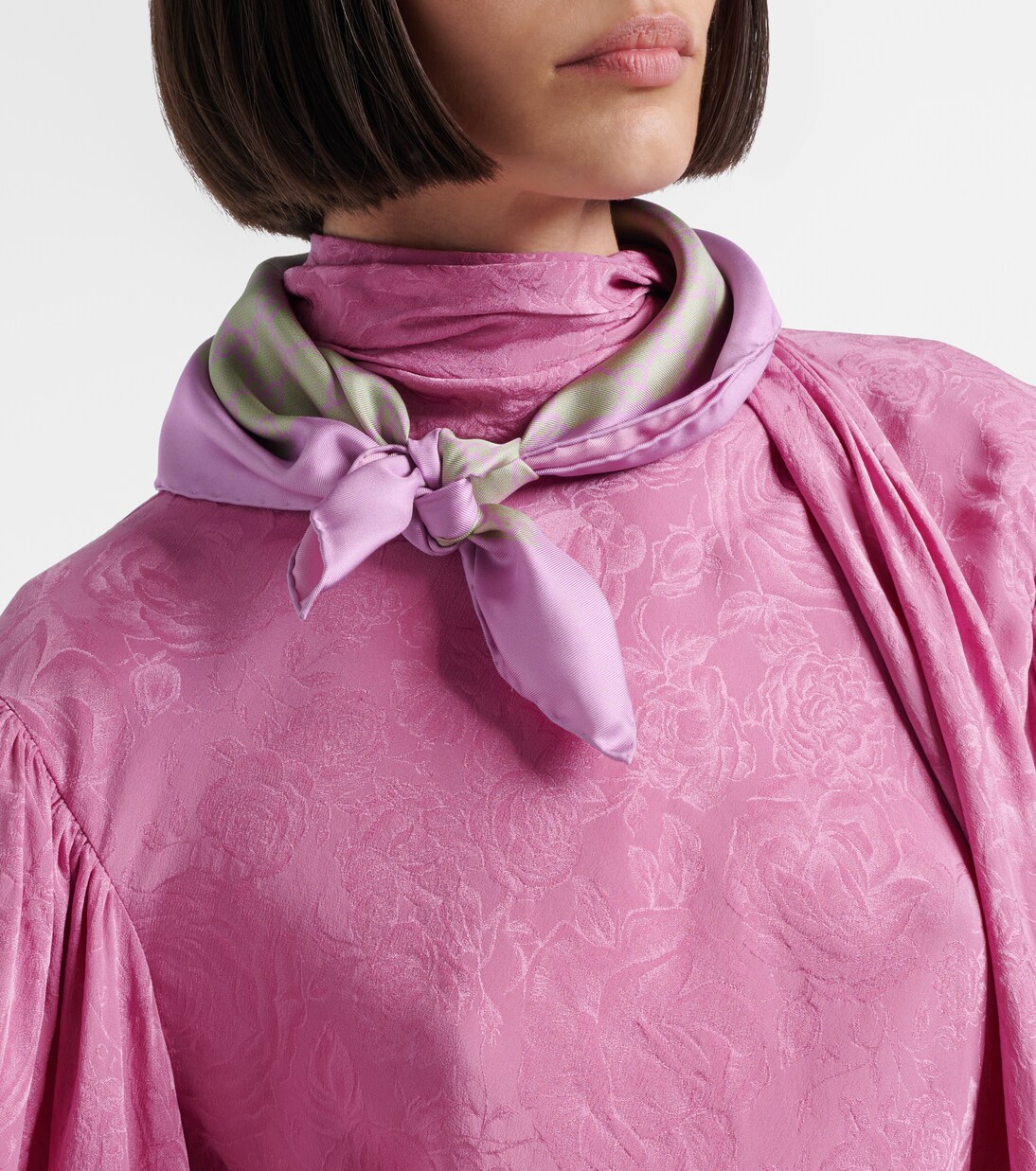 GG silk twill scarf | Gucci