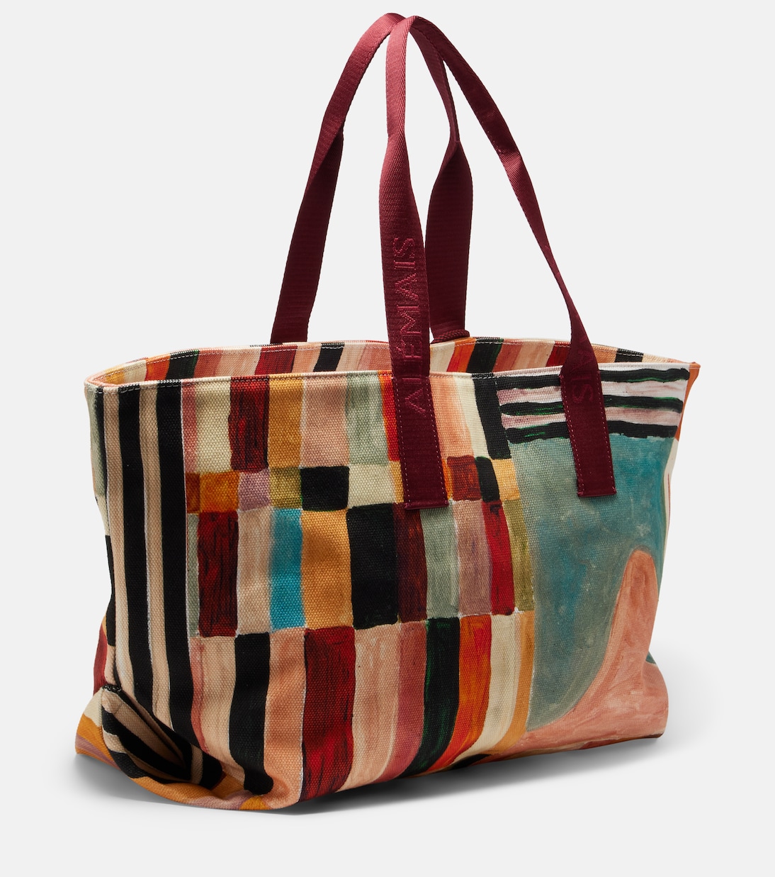 x LRNCE – cabas Michelle Large en toile | Alémais