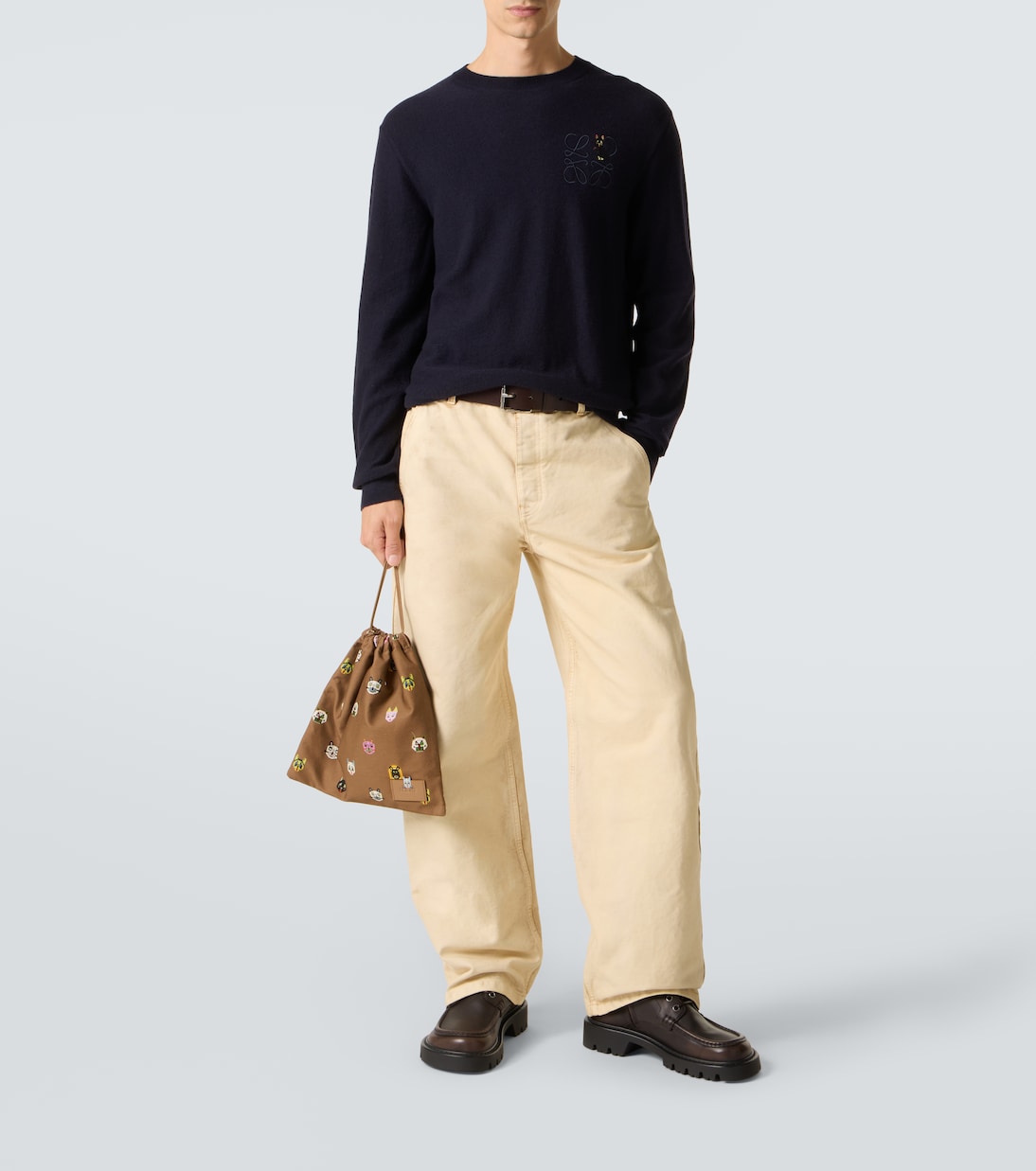 x Louis Wain jersey en mezcla de lana con anagrama | Loewe