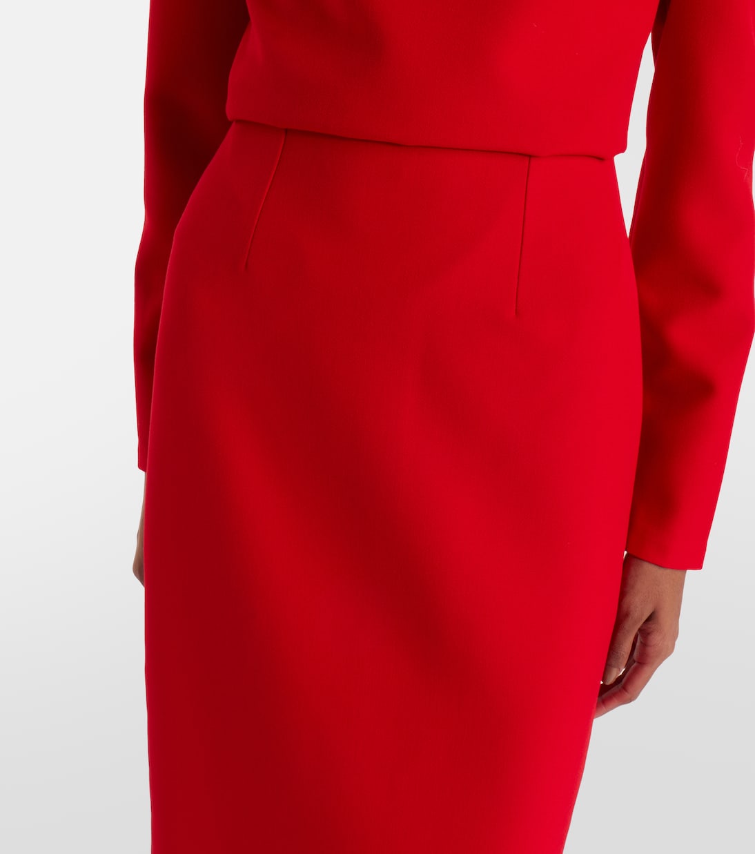 Crêpe pencil skirt | Roland Mouret