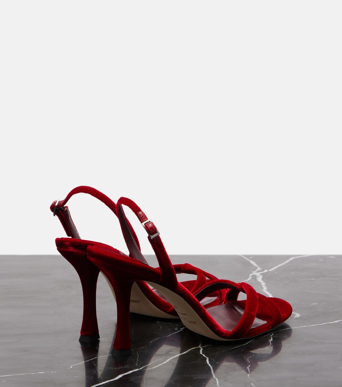 Sandali Elsy in velluto | Jimmy Choo