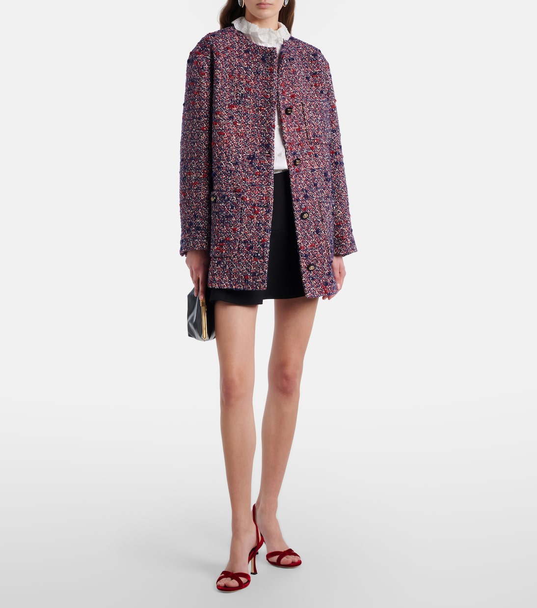 Sandali Elsy in velluto | Jimmy Choo